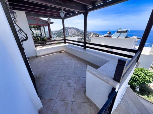 Bodrum Yalıkavak Deniz Manzaralı Satılık 4+1 Müstakil Ev